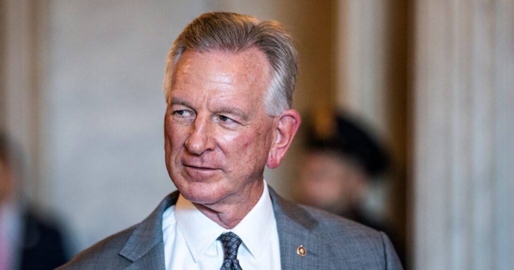 Tuberville tries to avoid blame for his tantrum on military nominees