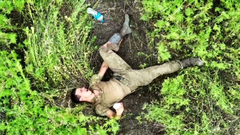 WATCH: Two soldiers wounded in Ukraine. Their fates are starkly different