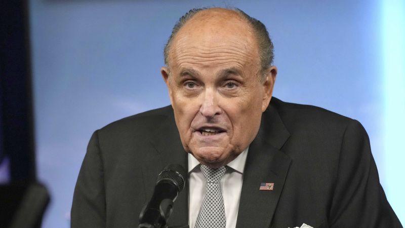 Judge questions Giuliani over not forfeiting lawsuit after conceding false 2020 election statements