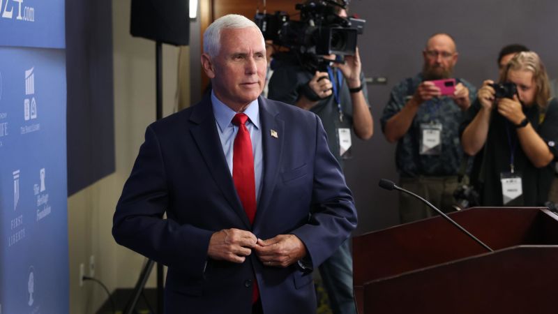 Pence says he’ll ‘comply with the law’ if called to testify in Trump 2020 election trial