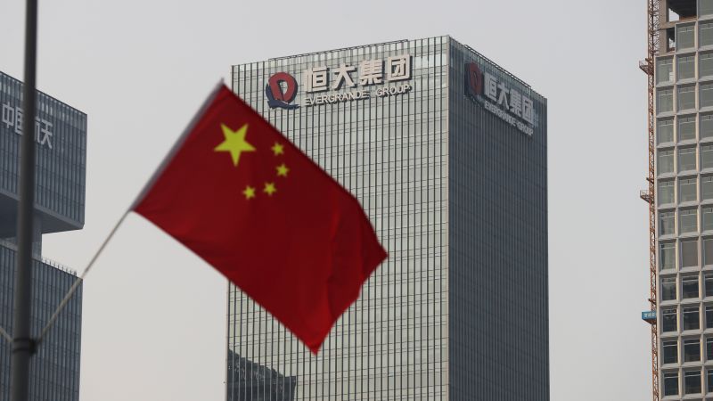 China’s Evergrande files for bankruptcy