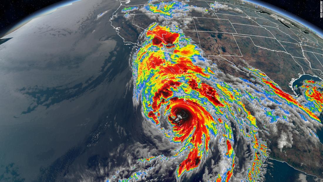 Hurricane Hilary approaches California as Category 3 storm
