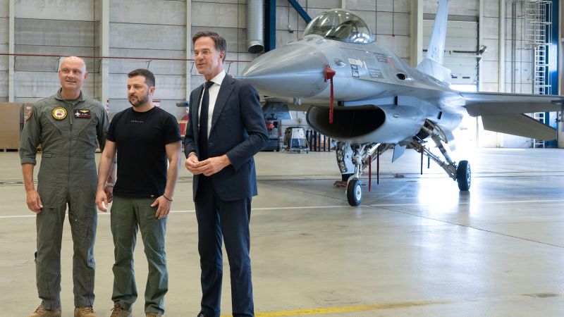 Netherlands and Denmark to provide F-16 aircrafts to Ukraine