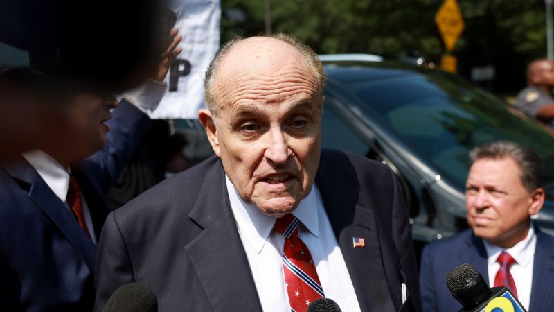 Rudy Giuliani loses defamation lawsuit from two Georgia election workers