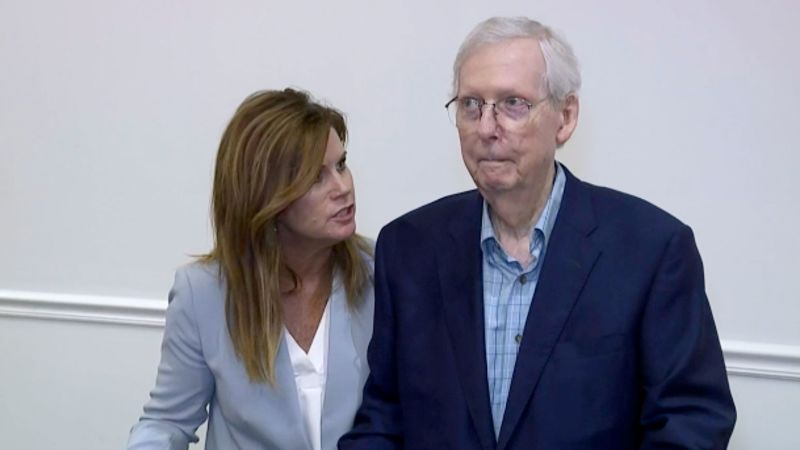 McConnell’s frozen moment renews questions about America’s aged leaders