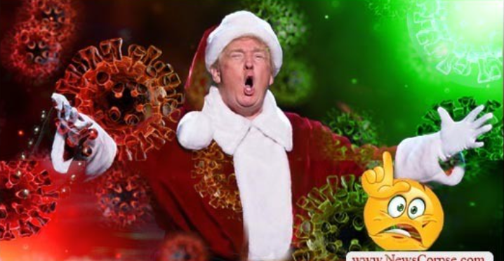 Crybaby Trump is Whining Again About Having a Blue Xmas Poor Thing